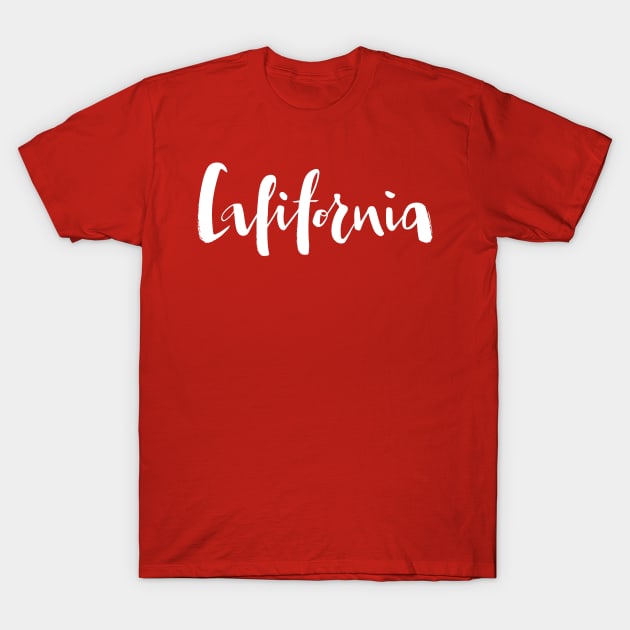 California | Lettering | Cali T-Shirt by Trendering